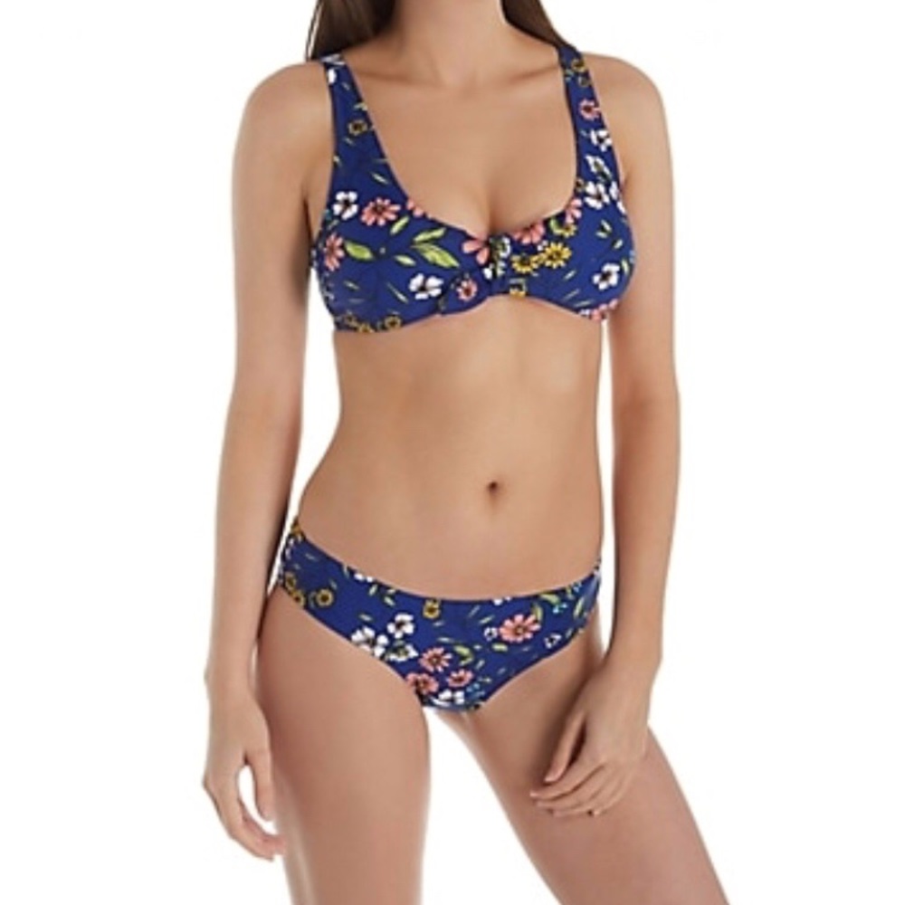 Hot Water 2-Piece Floral Bikini Small NWT